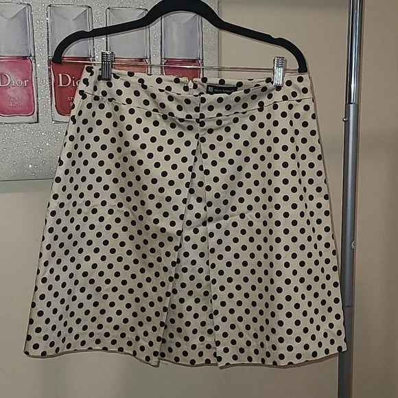 Valerie bertinelli polka dot skirt, with back zipper. - Picture 1 of 4